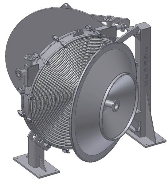 easy access heat transmission area